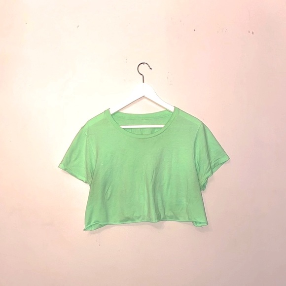 Mint Green Crop - Picture 2 of 4